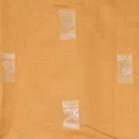Pichwai Print Saree - Orange