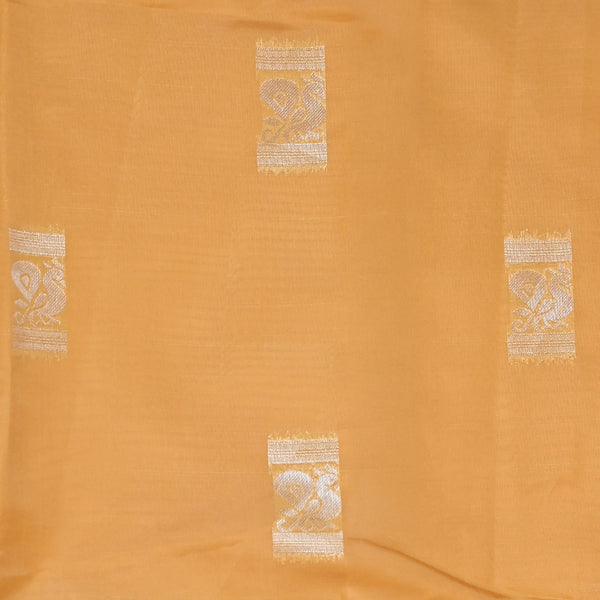 Pichwai Print Saree - Orange