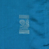 Pichwai Print Saree - Krishna Blue