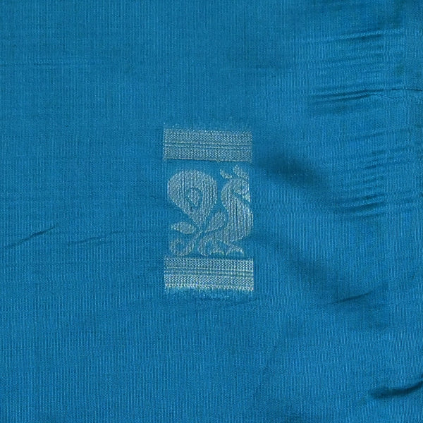 Pichwai Print Saree - Krishna Blue