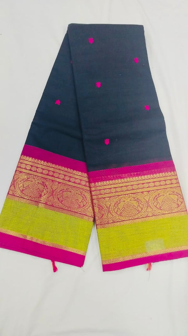 Chettinad Cotton - Black