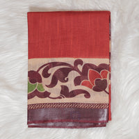 Madhubani Print - Red