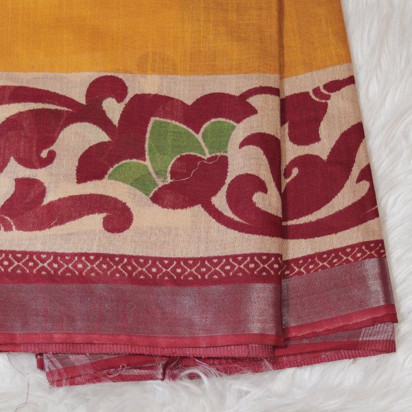 Madhubani Print - Yellow
