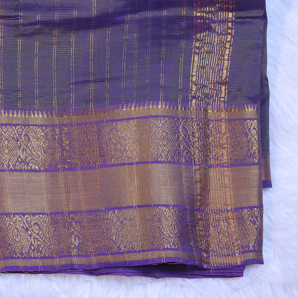 Mangalagiri Handloom - Royal Purple Gold
