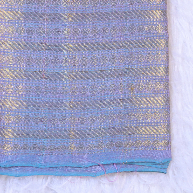 Mangalagiri Handloom - Blue Pink