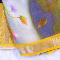 Mangalagiri Digital Print - Yellow