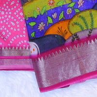Mangalagiri Digital Print - Pink
