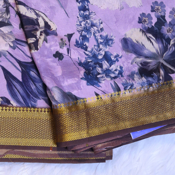 Mangalagiri Digital Print - Lavender