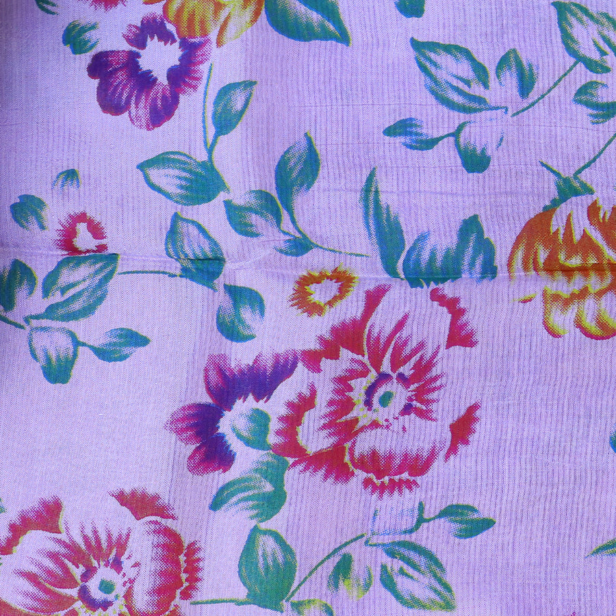 Mangalagiri Digital Print - Light Lavender