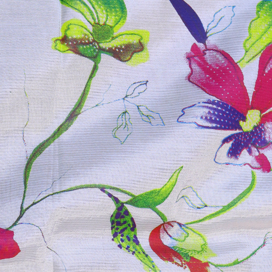 Mangalagiri Digital Print - Pastel Purple