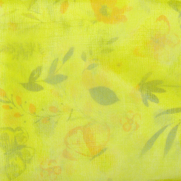 Mangalagiri Digital Print - Yelllow