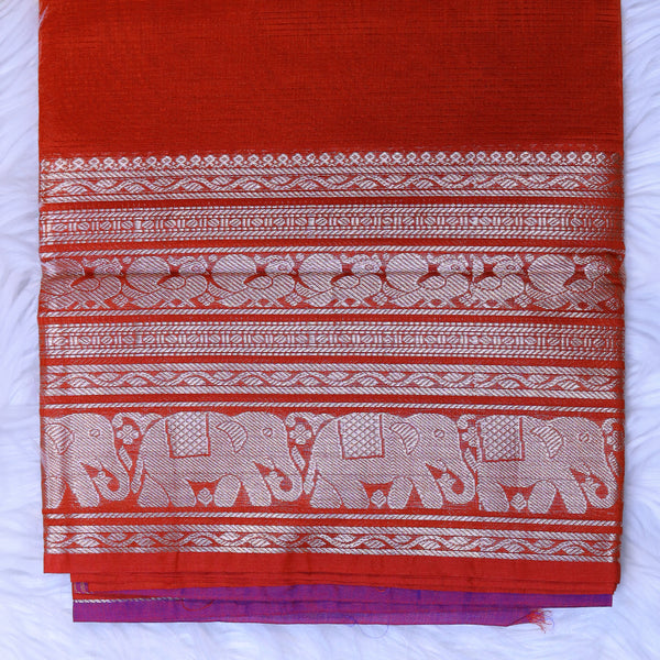 Mangalagiri Handloom - Dark Red