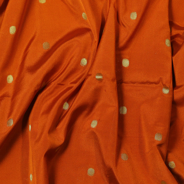 Mysore Crepe - Rust Orange