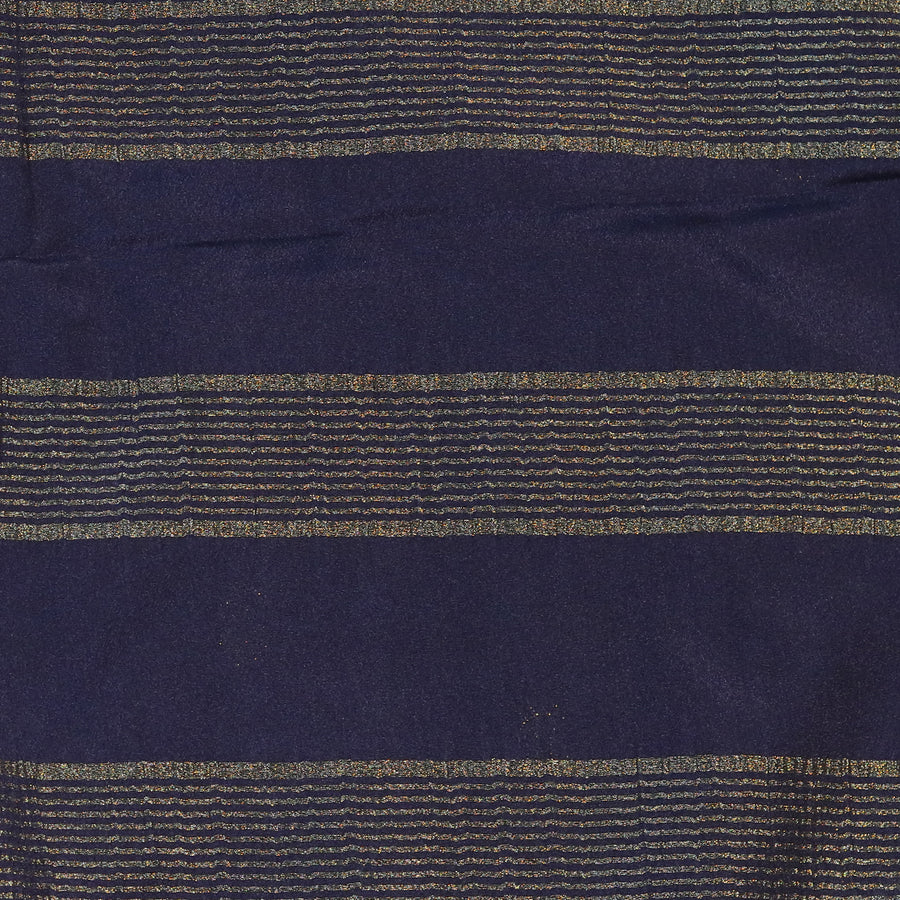 Mysore Crepe - Navy Blue