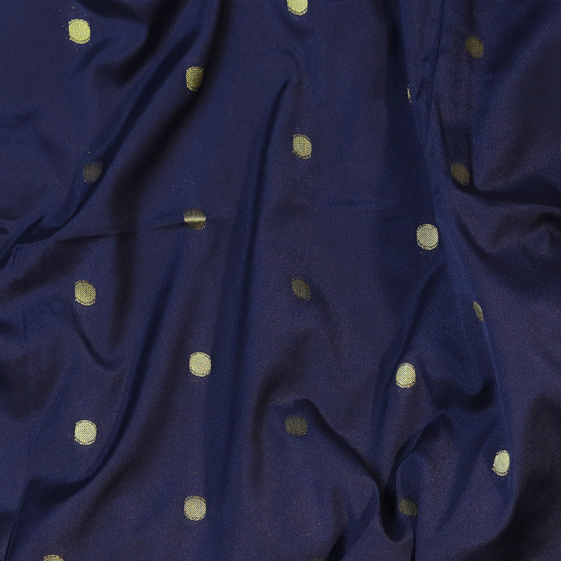 Mysore Crepe - Navy Blue