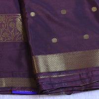 Mysore Crepe - Eggplant Purple