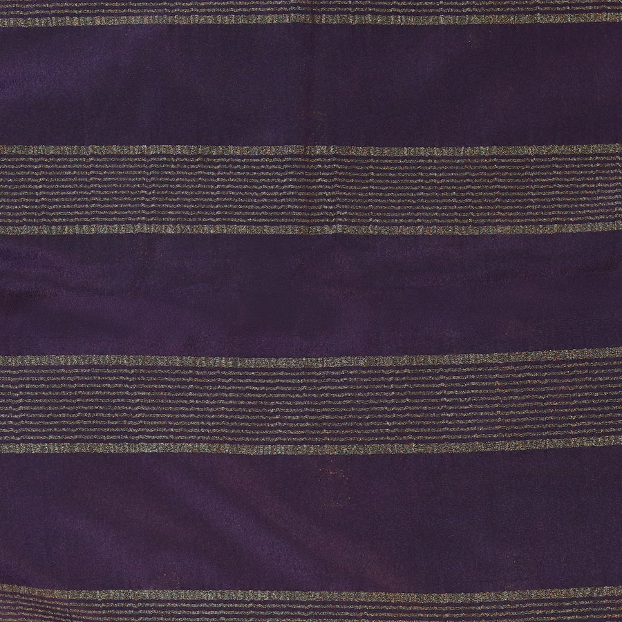 Mysore Crepe - Eggplant Purple
