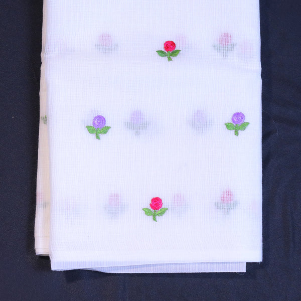 Kota Saree - White
