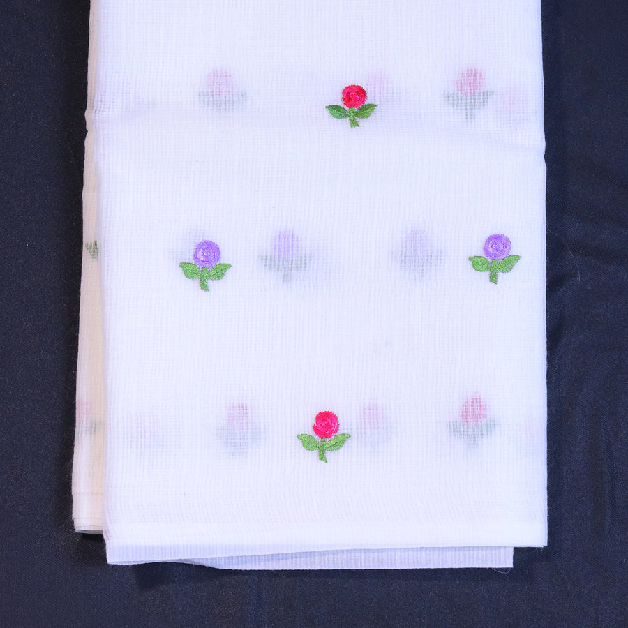 Kota Saree - White