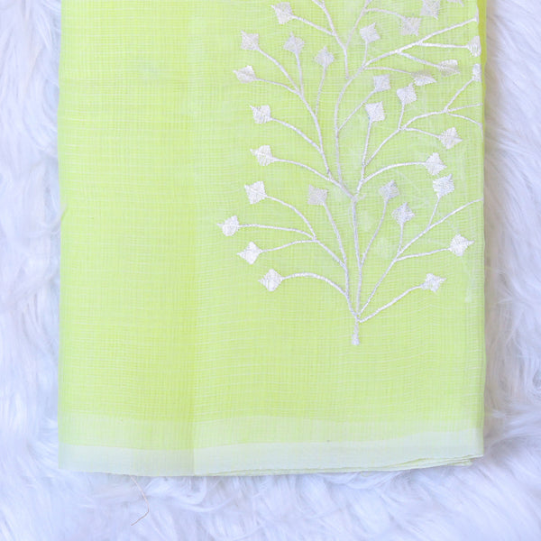 Kota Saree - yellow