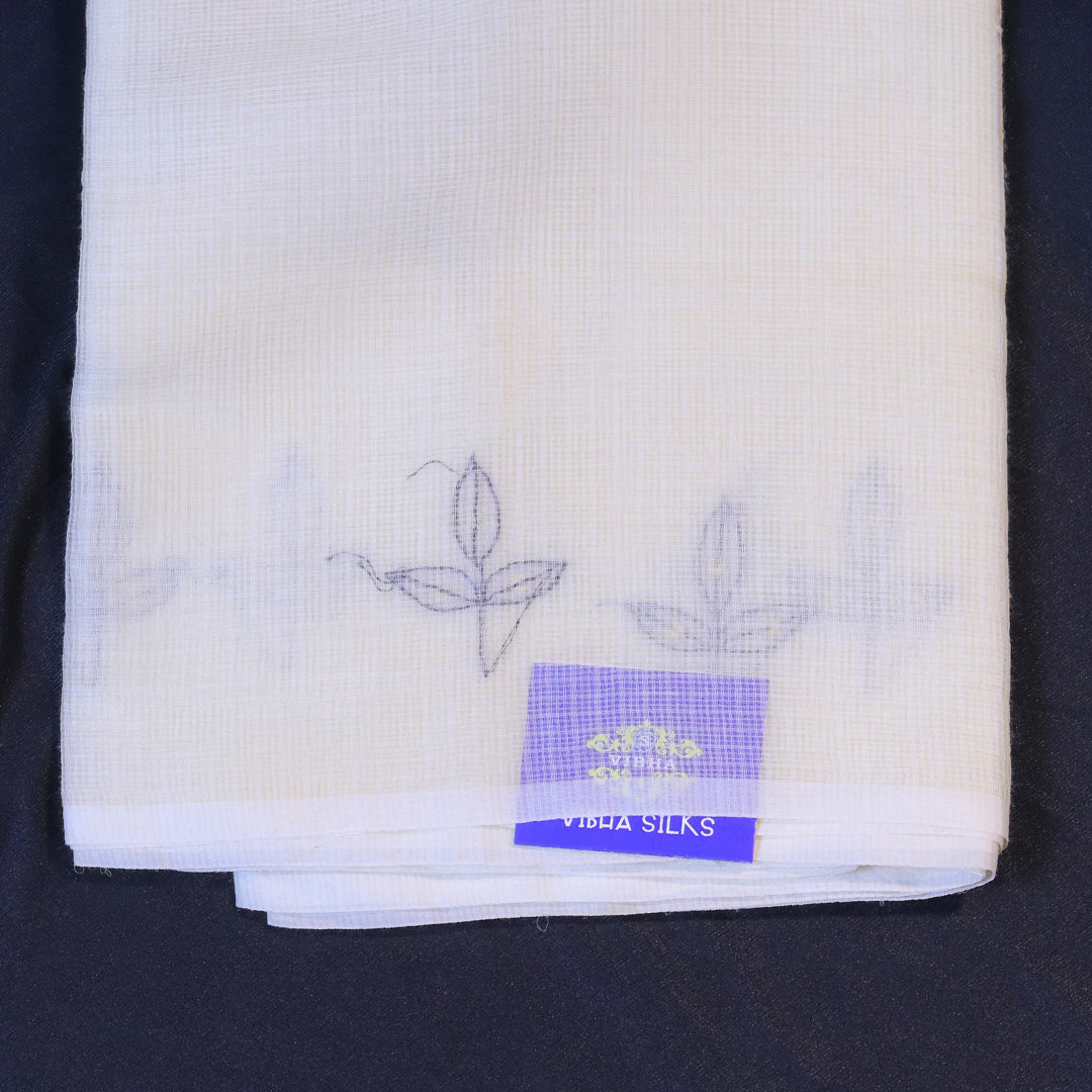 Kota Saree - Creamy White