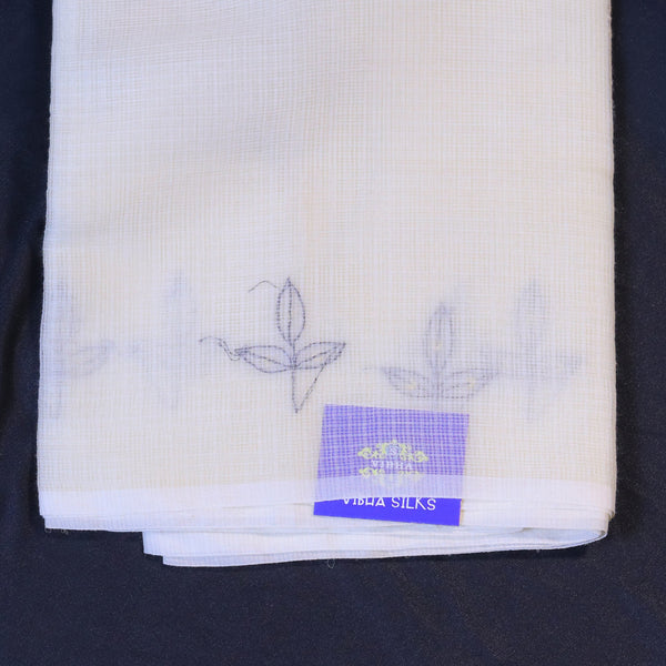 Kota Saree - Creamy White