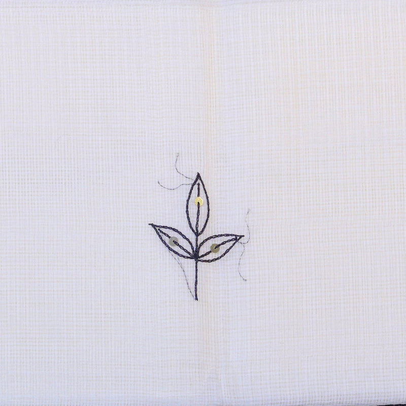 Kota Saree - Creamy White
