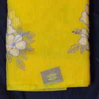 Kota Saree - Orange Yellow