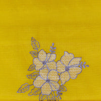 Kota Saree - Orange Yellow