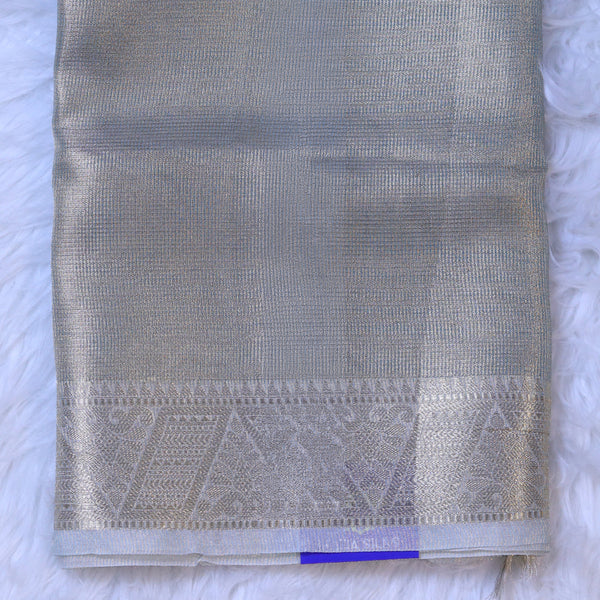 Kota Saree - Light Green Gold
