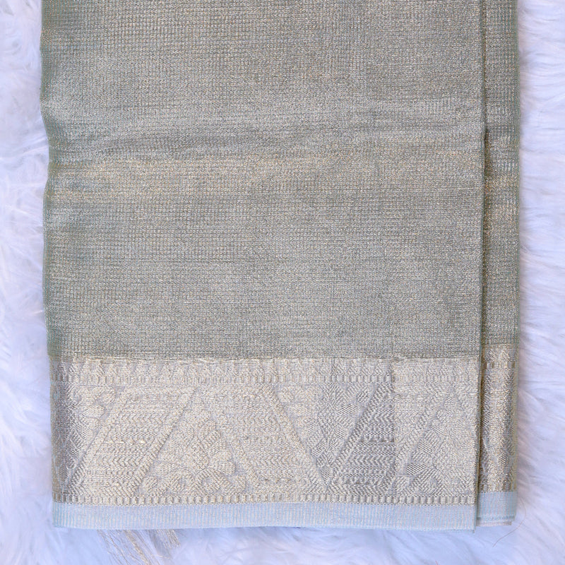 Kota Saree - Green Gold