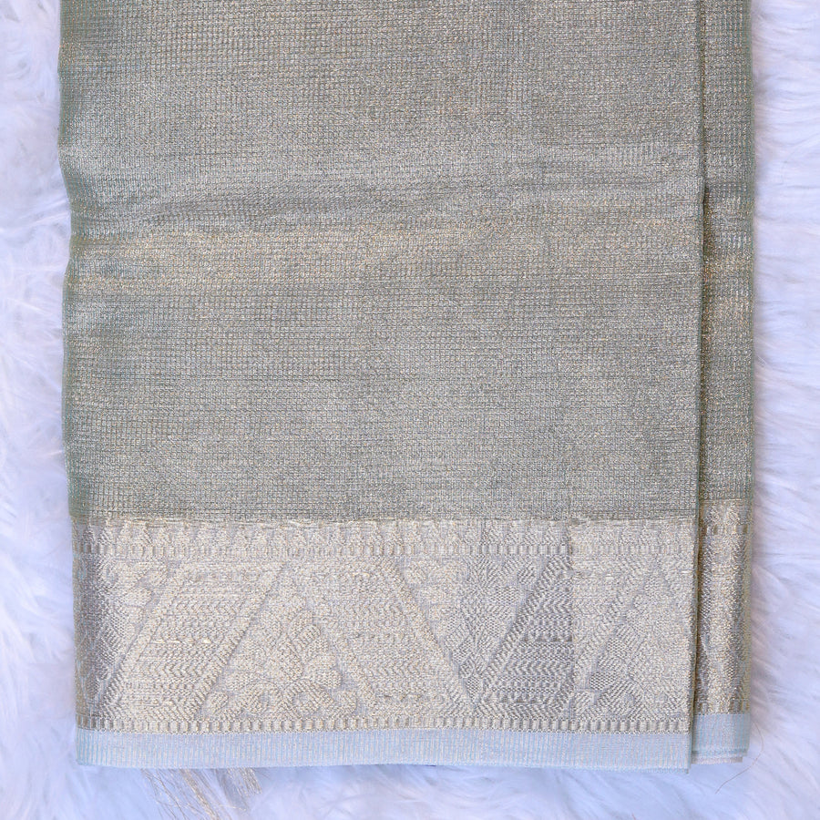 Kota Saree - Green Gold