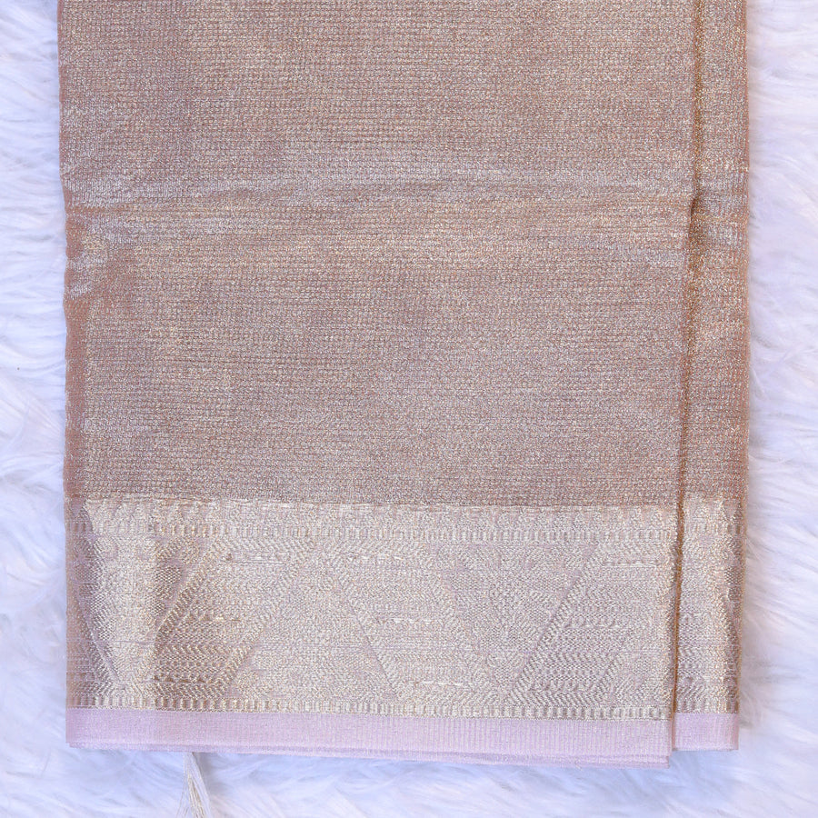 Kota Saree - Pink Gold