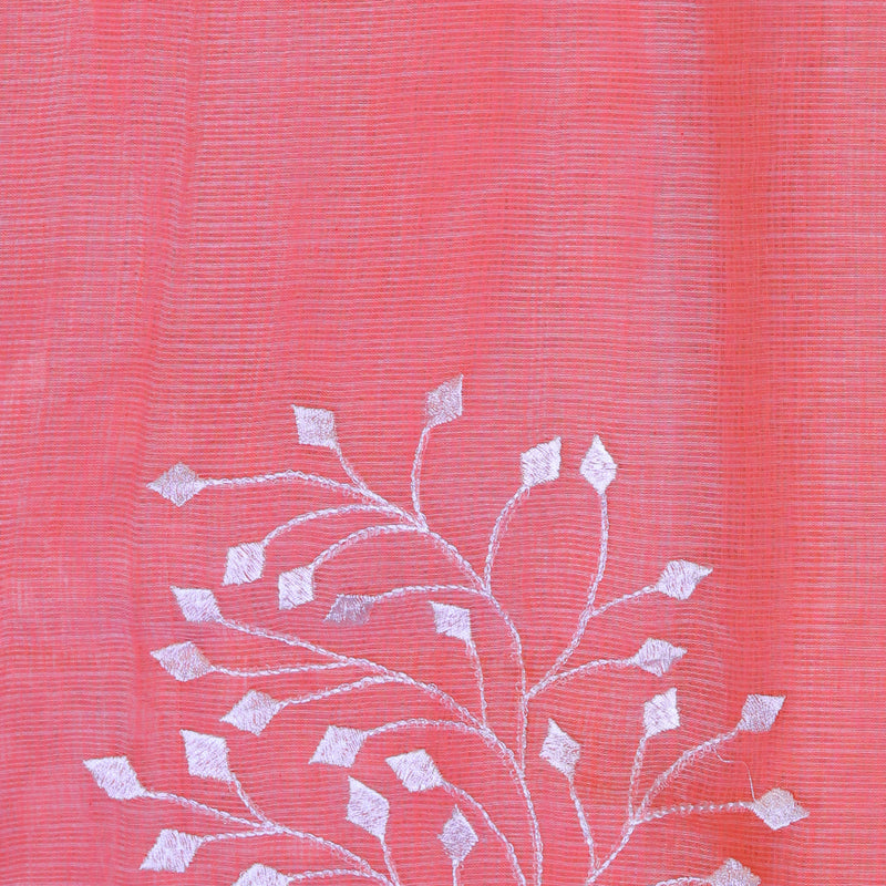 Kota Saree - Peach