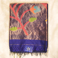 Handloom Jamdani - Dark Blue