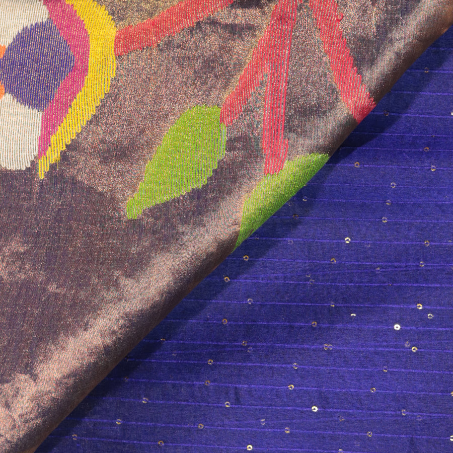 Handloom Jamdani - Dark Blue