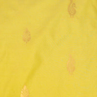 Gadwal Silk - lime yellow