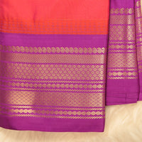 Gadwal Silk - Red