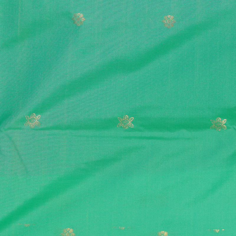 Gadwal Silk - Cyan Blue