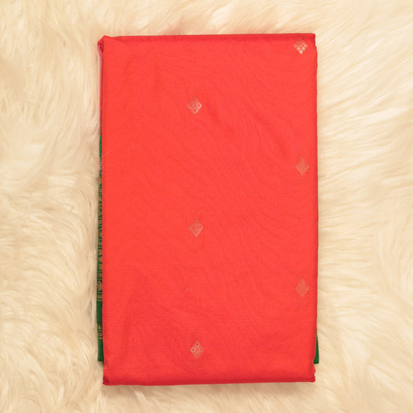 Gadwal Silk - Sunset Orange