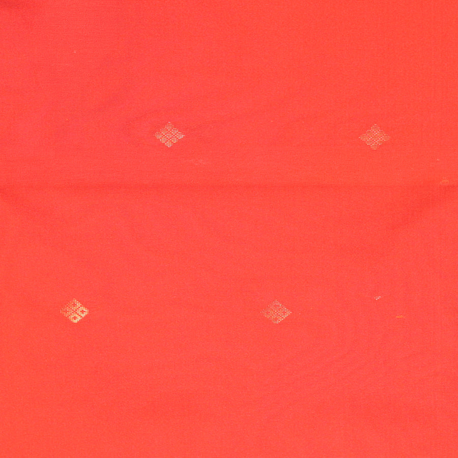 Gadwal Silk - Sunset Orange