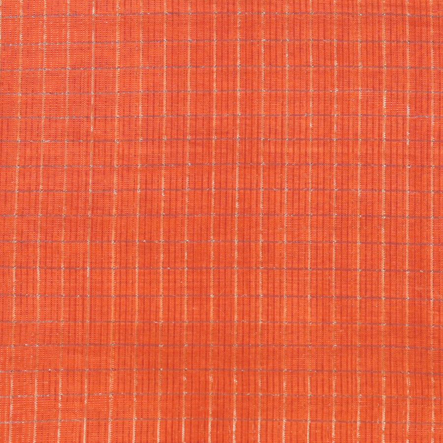 Handloom Mangalagiri Silk - Orange
