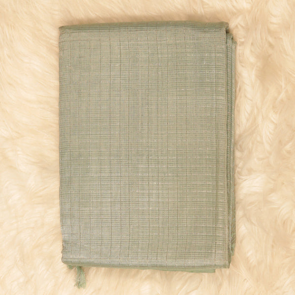 Handloom Mangalagiri Silk - Pastel Green