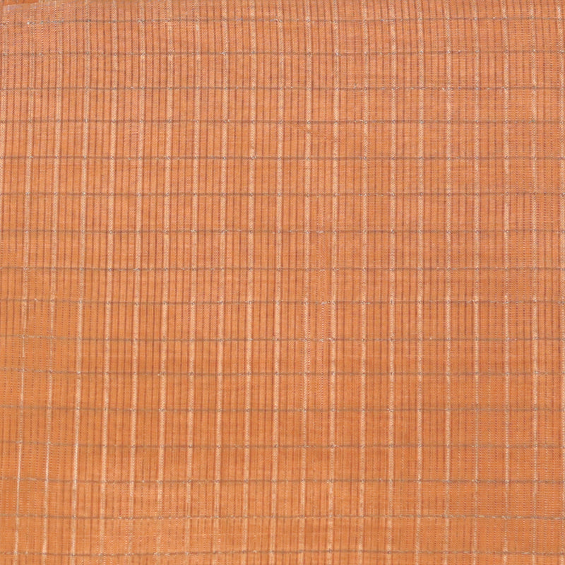 Handloom Mangalagiri Silk - Pastel Orange