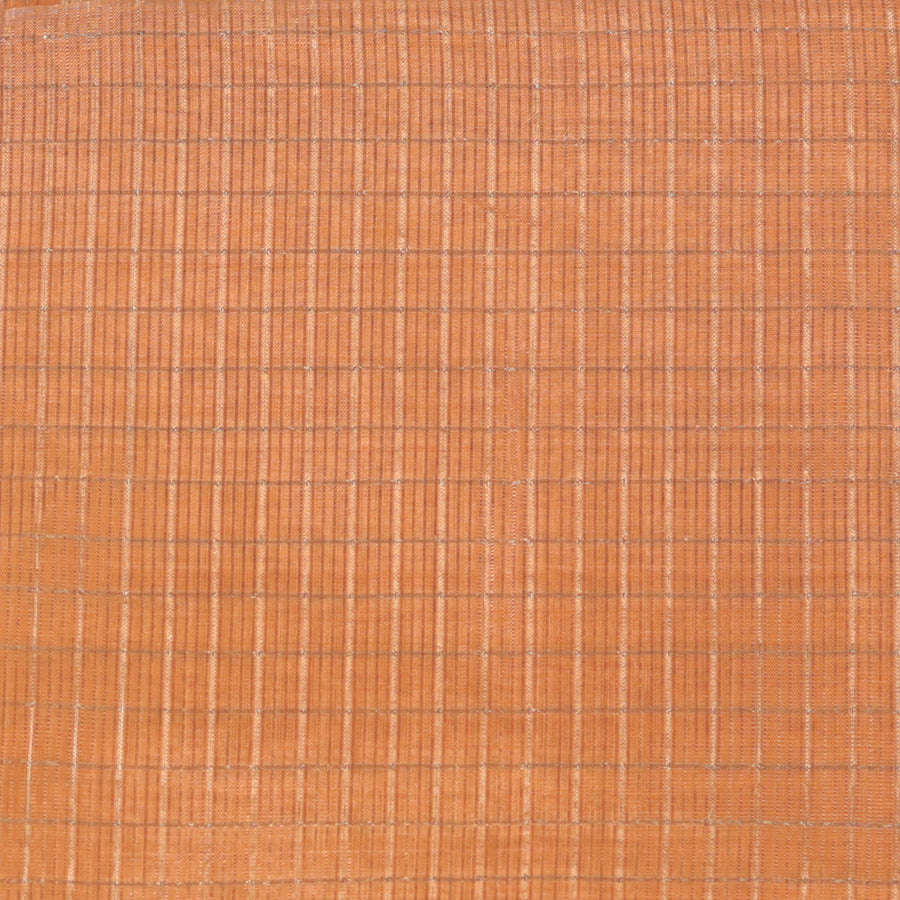 Handloom Mangalagiri Silk - Pastel Orange