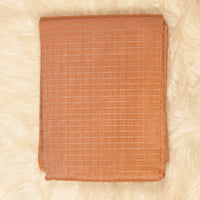 Handloom Mangalagiri Silk - Pastel Orange