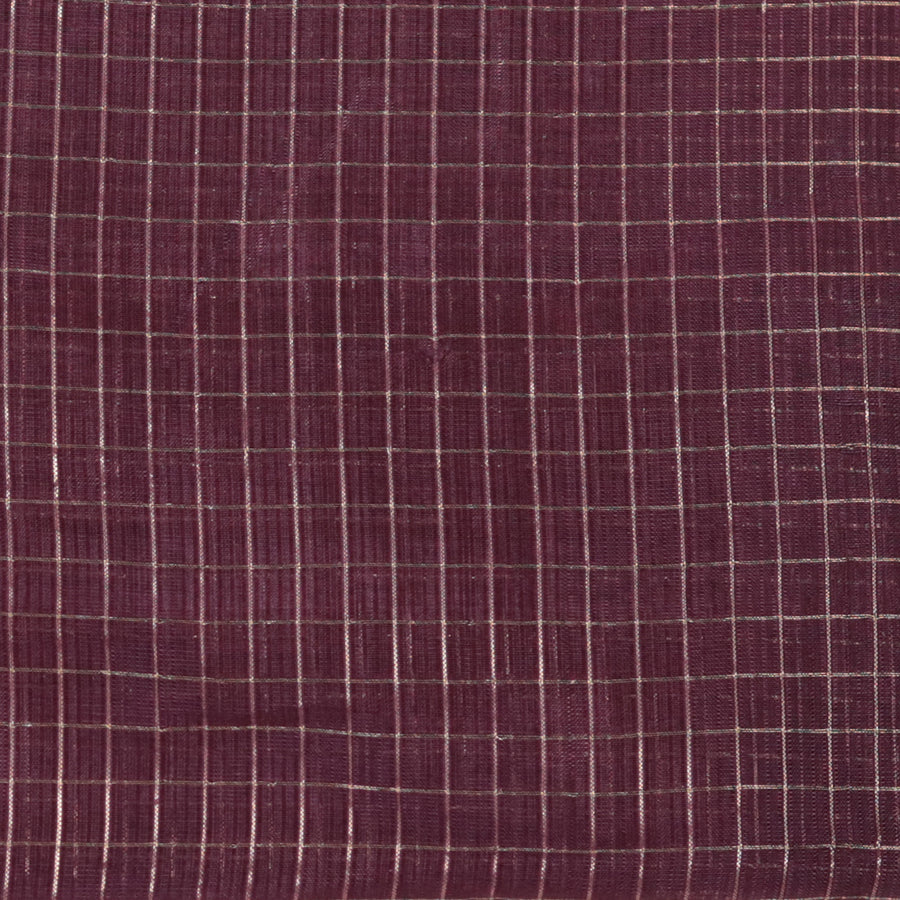 Handloom Mangalagiri Silk - Maroon
