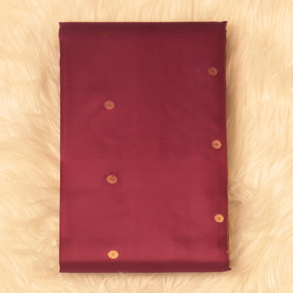 Kanchi Pattu - Dark Maroon