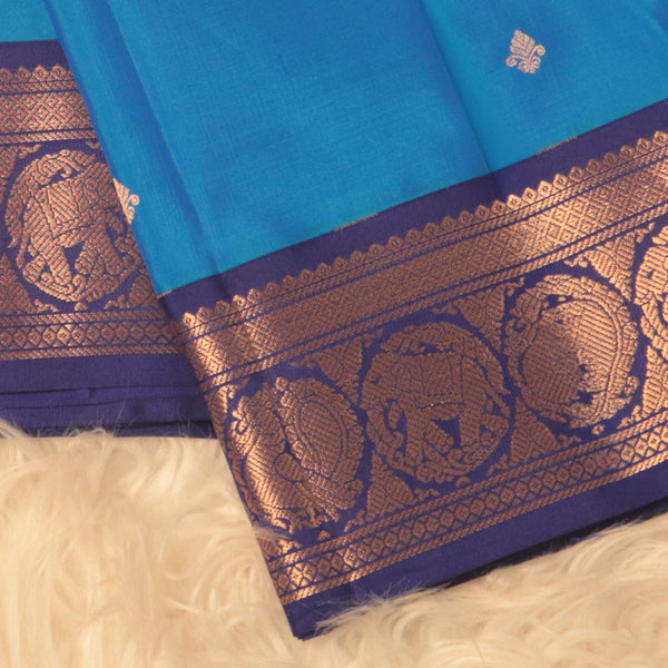 Kanchi Pattu - Blue