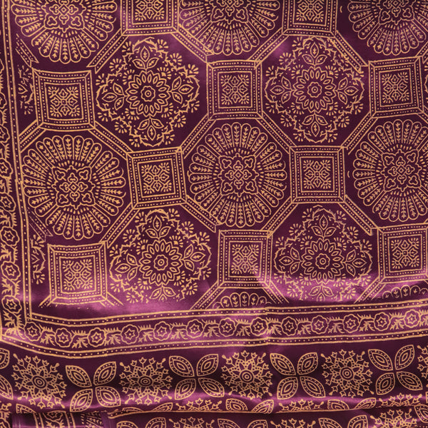 Gajji Silk - Dark Purple
